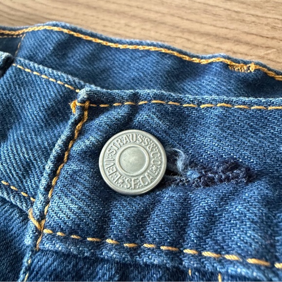 Levi’s 516 Blue Denim Jeans - Picture 3 of 5